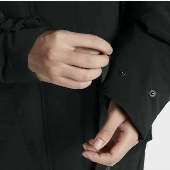 Nike Womens Sportswear Tech Pack Down-fill Parka - Sz Lrg - Black NWT - Picture 4 of 16